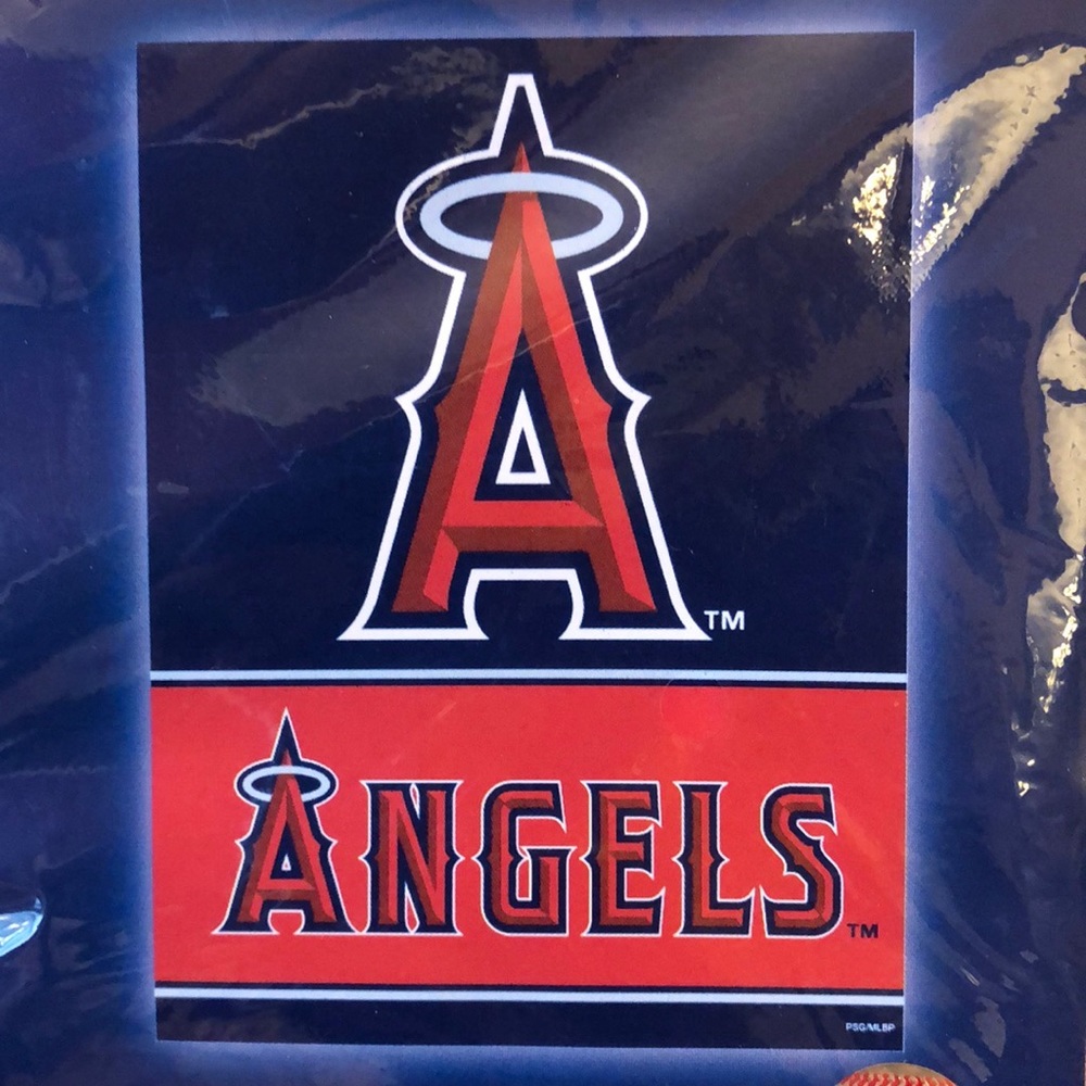 MLB Angels team flag home decor